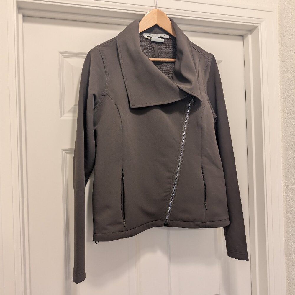 Athleta Dark Green Shell Jacket - Womens Size Large
